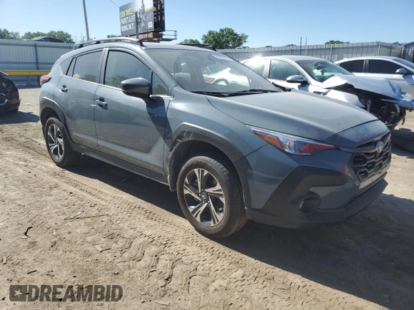 2024 Subaru Crosstrek Premium с VIN JF2GUADC4R8269602, выставлен на аукционе Copart как лот 56392305 с пробегом 23 011 миль миль и Списание • Salvage title. История ставок и продаж доступна на DreamBid. Изображение 4.