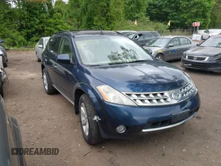 2006 Nissan Murano SL z VIN JN8AZ08W16W545198, wystawiony jako IAAI lot #42314038 z przebiegiem 151 495 mil mil oraz . Historia ofert i sprzedaży dostępna na DreamBid. Obrazek 1.