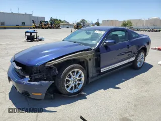 2010 Ford Mustang V6 with VIN 1ZVBP8AN2A5160511, listed as a Copart auction lot 62088945 with 110,498 mi miles and Salvage title. Bid and sale history available at DreamBid. Image 1.