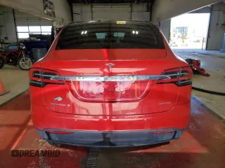 2016 Tesla Model X P90D with VIN 5YJXCAE4XGF011963, listed as a Copart auction lot 49993255 with 139,855 mi miles and Clean Title. Bid and sale history available at carsss.com. Image 6.