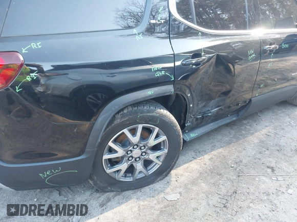 2021 GMC Acadia SLT z VIN 1GKKNULS6MZ128487, wystawiony jako IAAI lot #41918386 z przebiegiem 57 426 mil mil oraz . Historia ofert i sprzedaży dostępna na DreamBid. Obrazek 6.