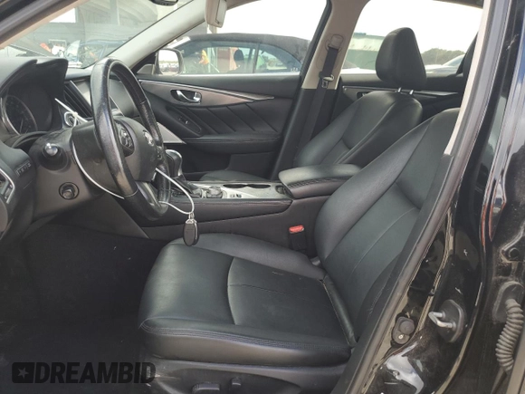 2017 Infiniti Q50 2.0t Sport with VIN JN1CV7AR2HM680043, listed as a Copart auction lot 85490104 with 115,485 mi miles and Clean Title. Bid and sale history available at carsss.com. Image 7.