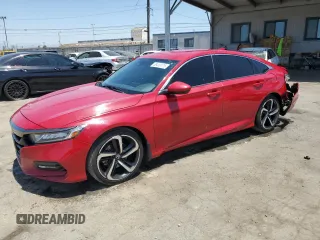 2019 Honda Accord Sport with VIN 1HGCV1F38KA085030, listed as a Copart auction lot 58419175 with 150,300 mi miles and Salvage title. Bid and sale history available at DreamBid. Image 1.