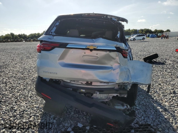 2022 Chevrolet Traverse LS with VIN 1GNERFKW0NJ156970, listed as a Copart auction lot 60605455 with 45,917 mi miles and Non repairable. Bid and sale history available at DreamBid. Image 6.