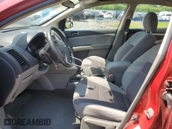 2007 Nissan Sentra S with VIN 3N1AB61E37L616691, listed as a Copart auction lot 59592535 with 163,849 mi miles and Salvage title. Bid and sale history available at DreamBid. Image 7.