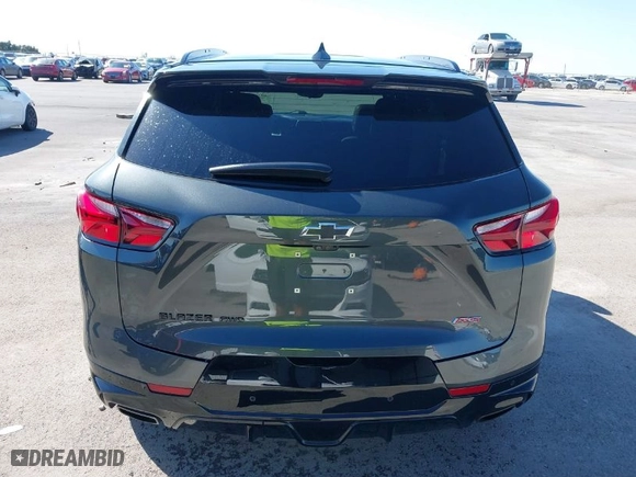 2020 Chevrolet Blazer RS with VIN 3GNKBKRS5LS654306, listed as a IAAI auction lot 40781301 with 116,596 mi miles. Bid and sale history available at carsss.com. Image 16.