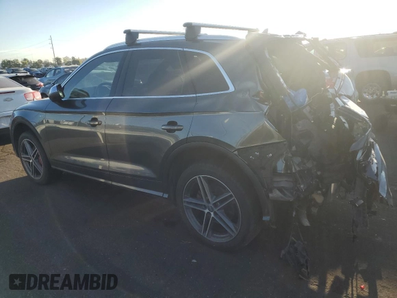 2018 Audi SQ5 Prestige with VIN WA1C4AFY0J2027977, listed as a Copart auction lot 68271184 with Not Provided miles and Salvage Title. Bid and sale history available at DreamBid. Image 2.