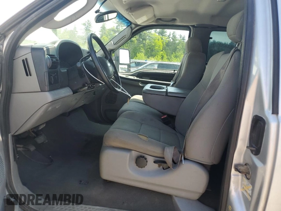2006 Ford F-350 XL with VIN 1FTWX31PX6EC87507, listed as a Copart auction lot 58277205 with Not provided miles and Salvage title. Bid and sale history available at DreamBid. Image 7.