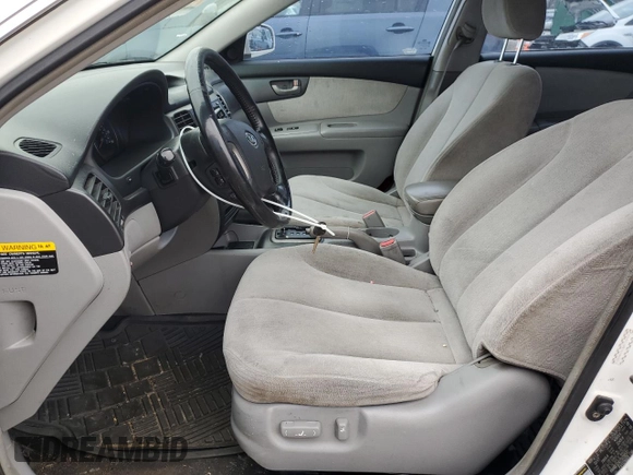 2007 Kia Optima EX with VIN KNAGE124175139537, listed as a Copart auction lot 43918695 with 183,774 mi miles and Salvage Title. Bid and sale history available at carsss.com. Image 7.