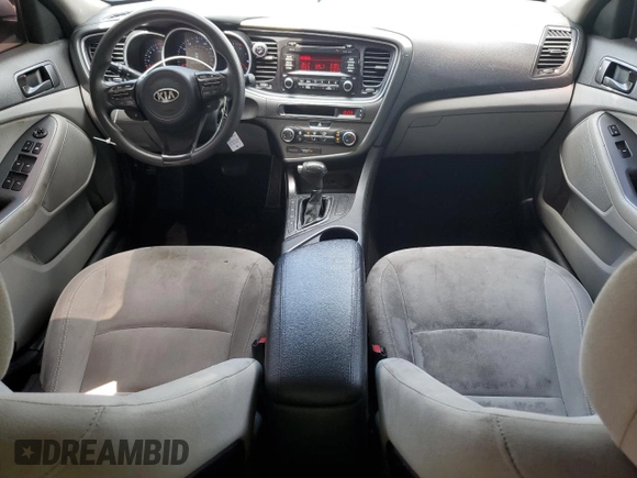 2014 Kia Optima LX with VIN 5XXGM4A70EG301086, listed as a Copart auction lot 61846685 with 157,622 mi miles and Salvage title. Bid and sale history available at DreamBid. Image 8.