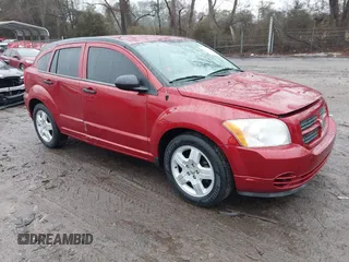 2008 Dodge Caliber SE with VIN 1B3HB28B28D770415, listed as a IAAI auction lot 41427268 with 162,985 mi miles. Bid and sale history available at carsss.com. Image 1.