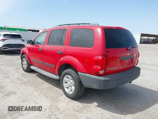 2005 Dodge Durango SXT with VIN 1D4HD38N45F570048, listed as a IAAI auction lot 41802569 with 187,135 mi miles. Bid and sale history available at carsss.com. Image 3.