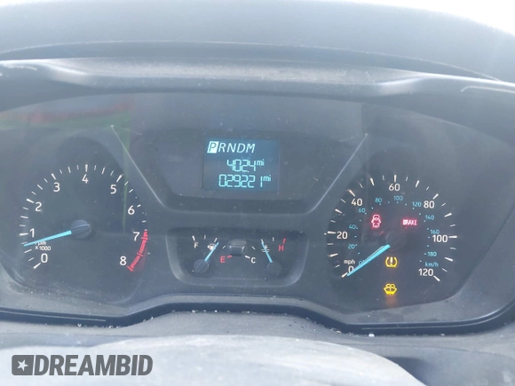 2019 Ford Transit with VIN 1FTYR2CM3KKB23320, listed as a IAAI auction lot 41824025 with 29,221 mi miles. Bid and sale history available at carsss.com. Image 7.