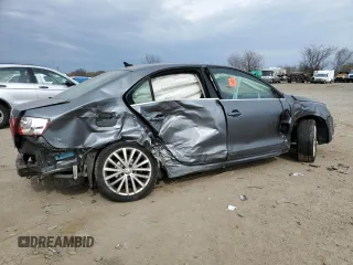 2014 Volkswagen Jetta SEL z VIN 3VWL17AJ9EM441590, wystawiony jako Copart lot #50995785 z przebiegiem Nie podano mil oraz Szkoda całkowita • Salvage title. Historia ofert i sprzedaży dostępna na DreamBid. Obrazek 3.