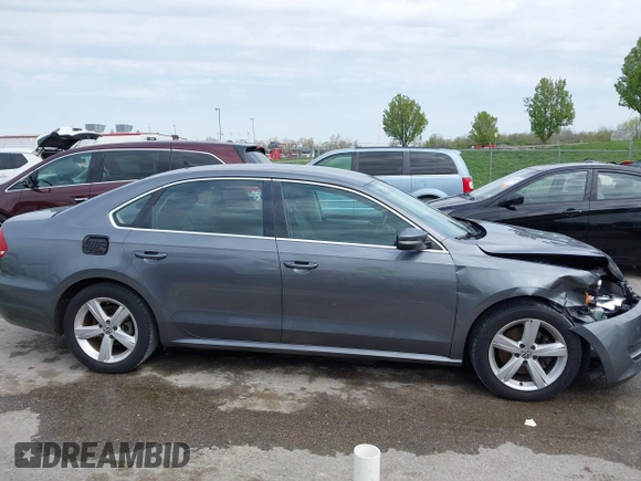 2013 Volkswagen Passat SE with VIN 1VWBH7A31DC084351, listed as a IAAI auction lot 42014167 with 187,959 mi miles and . Bid and sale history available at DreamBid. Image 13.