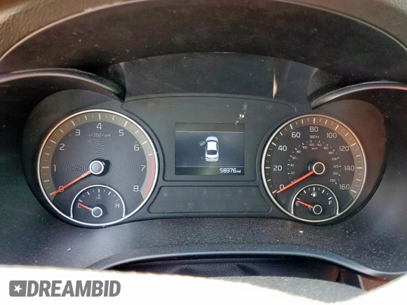 2020 Kia Optima LX with VIN 5XXGT4L35LG430533, listed as a Copart auction lot 60634995 with 58,376 mi miles and Clean title. Bid and sale history available at DreamBid. Image 9.