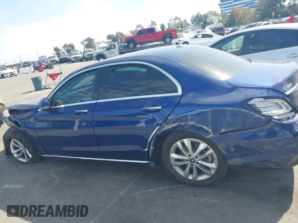 2019 Mercedes-Benz C 300 with VIN 55SWF8DB1KU317498, listed as a IAAI auction lot 41681264 with Not provided miles and . Bid and sale history available at DreamBid. Image 14.