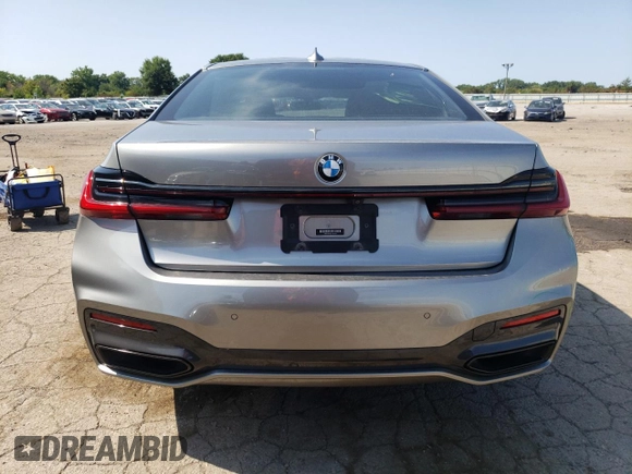2020 BMW 7 Series 740i xDrive z VIN WBA7T4C03LGF97150, wystawiony jako Copart lot #65481534 z przebiegiem 49 705 mil mil oraz Szkoda całkowita • Salvage title. Historia ofert i sprzedaży dostępna na DreamBid. Obrazek 6.