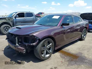 2021 Dodge Charger R/T with VIN 2C3CDXCT2MH574377, listed as a IAAI auction lot 42760667 with 49,295 mi miles and . Bid and sale history available at DreamBid. Image 6.