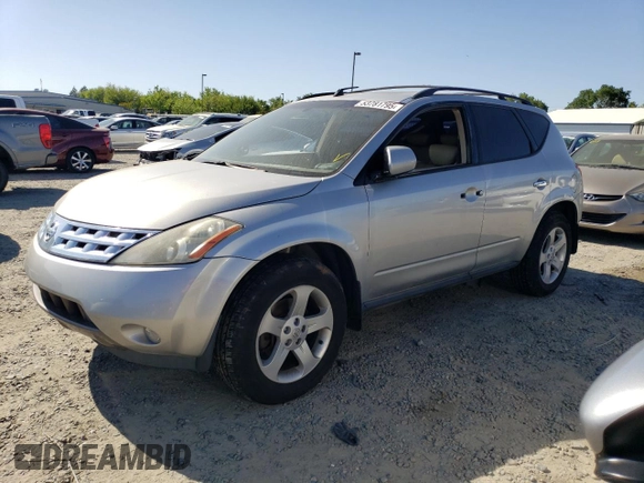2004 Nissan Murano SE z VIN JN8AZ08W64W330932, wystawiony jako Copart lot #53781795 z przebiegiem 186 400 mil mil oraz Czysty tytuł • Clean title. Historia ofert i sprzedaży dostępna na DreamBid. Obrazek 1.