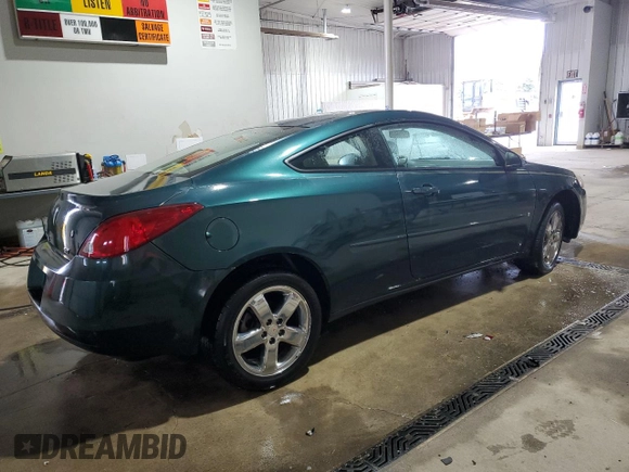 2006 Pontiac G6 GT with VIN 1G2ZH158664165013, listed as a Copart auction lot 51258125 with 71,387 mi miles and Salvage title. Bid and sale history available at DreamBid. Image 3.
