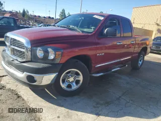 2008 Dodge Ram 1500 SLT with VIN 1D7HA18N48J235390, listed as a Copart auction lot 42190035 with 0 mi miles and Salvage Title. Bid and sale history available at carsss.com. Image 1.