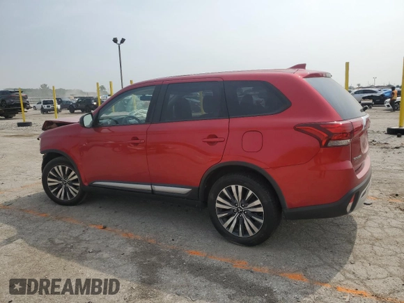 2020 Mitsubishi Outlander ES with VIN JA4AZ3A34LZ014532, listed as a Copart auction lot 60398225 with 79,538 mi miles and Salvage title. Bid and sale history available at DreamBid. Image 2.