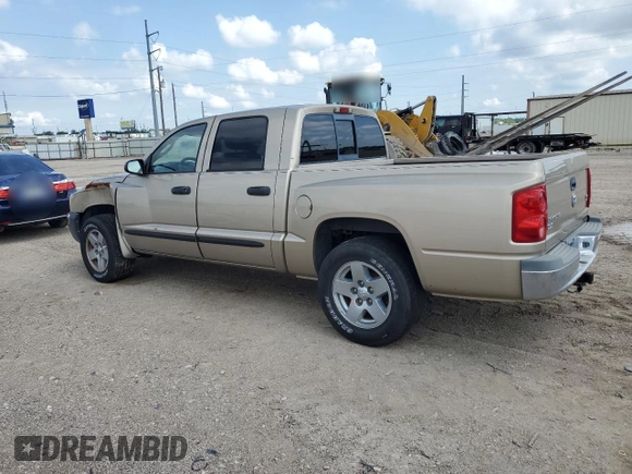 2005 Dodge Dakota SLT with VIN 1D7HE48N65S215055, listed as a Copart auction lot 56193435 with 140,705 mi miles and Clean Title. Bid and sale history available at DreamBid. Image 2.