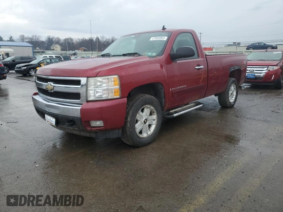 2007 Chevrolet Silverado 1500 1LT with VIN 1GCEK140X7E518890, listed as a Copart auction lot 47069965 with 153,388 mi miles and Clean Title. Bid and sale history available at DreamBid. Image 1.