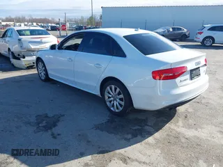 2015 Audi A4 Premium with VIN WAUBFAFL8FN019533, listed as a IAAI auction lot 41740420 with 97,724 mi miles. Bid and sale history available at carsss.com. Image 3.