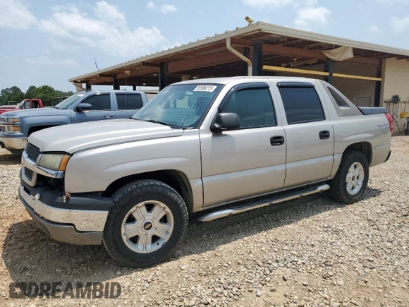 2004 Chevrolet Avalanche Z66 with VIN 3GNEC12T34G123181, listed as a Copart auction lot 59586215 with 232,239 mi miles and Salvage title. Bid and sale history available at DreamBid. Image 1.