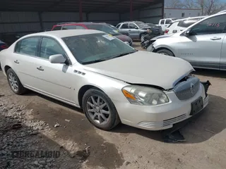 2007 Buick Lucerne V6 CXL with VIN 1G4HD57287U228614, listed as a IAAI auction lot 41843518 with 183,249 mi miles. Bid and sale history available at carsss.com. Image 1.