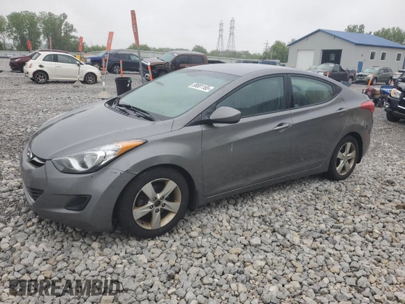 2013 Hyundai Elantra GLS z VIN 5NPDH4AE0DH307009, wystawiony jako Copart lot #58801165 z przebiegiem 143 286 mil mil oraz Czysty tytuł • Clean title. Historia ofert i sprzedaży dostępna na DreamBid. Obrazek 1.