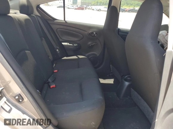 2015 Nissan Versa SV with VIN 3N1CN7AP2FL953150, listed as a Copart auction lot 61594975 with 105,951 mi miles and Salvage title. Bid and sale history available at DreamBid. Image 10.