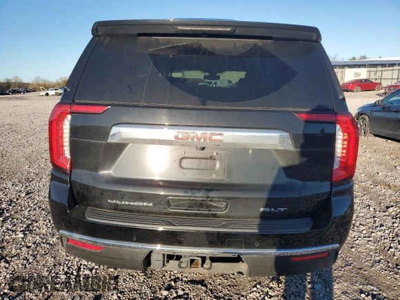 2022 GMC Yukon SLT with VIN 1GKS2BKT0NR260377, listed as a Copart auction lot 86913134 with 55,678 mi miles and Salvage Title. Bid and sale history available at carsss.com. Image 6.