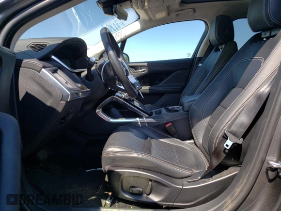 2020 Jaguar I-Pace S with VIN SADHB2S15L1F85176, listed as a Copart auction lot 68355344 with 25,579 mi miles and Salvage title. Bid and sale history available at DreamBid. Image 7.