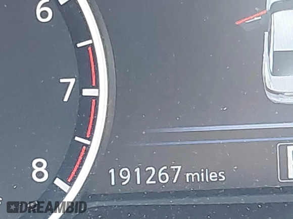 2017 Nissan Maxima SV with VIN 1N4AA6AP1HC398481, listed as a IAAI auction lot 41474785 with 191,267 mi miles. Bid and sale history available at carsss.com. Image 15.