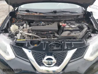 2015 Nissan Rogue S with VIN 5N1AT2MT0FC926994, listed as a IAAI auction lot 41607277 with 104,969 mi miles. Bid and sale history available at carsss.com. Image 10.