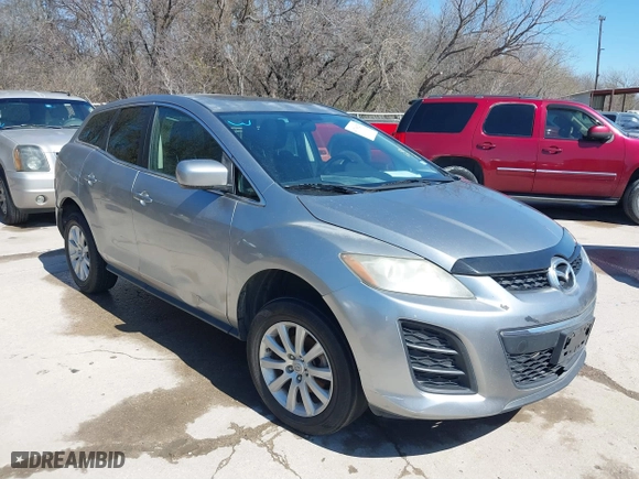 2010 Mazda CX-7 SV with VIN JM3ER2W51A0348537, listed as a IAAI auction lot 41766125 with 239,282 mi miles. Bid and sale history available at carsss.com. Image 1.