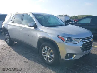 2018 Chevrolet Traverse LT Cloth with VIN 1GNERGKW8JJ147739, listed as a IAAI auction lot 42005332 with 104,373 mi miles. Bid and sale history available at carsss.com. Image 1.