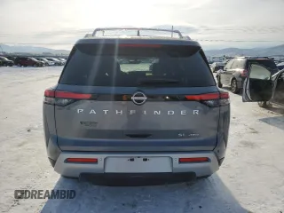 2024 Nissan Pathfinder SL z VIN 5N1DR3CC3RC290403, wystawiony jako Copart lot #88288775 z przebiegiem 5 092 mil mil oraz Szkoda całkowita • Salvage title. Historia ofert i sprzedaży dostępna na DreamBid. Obrazek 6.