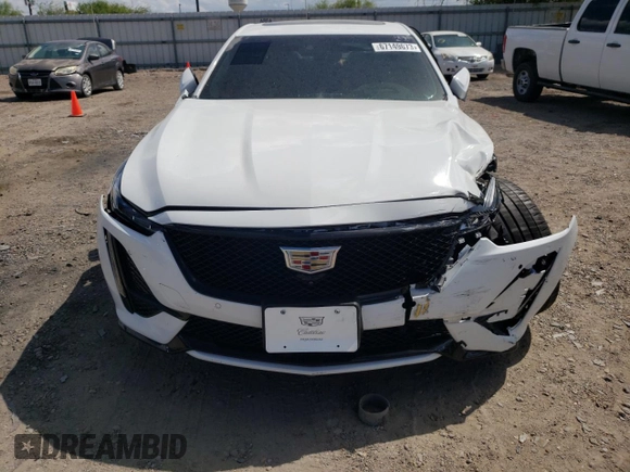 2021 Cadillac CT5 V-Series with VIN 1G6DR5RW9M0134624, listed as a Copart auction lot 67149673 with Not provided miles and . Bid and sale history available at DreamBid. Image 5.
