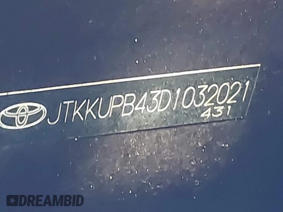 2013 Scion xD with VIN JTKKUPB43D1032021, listed as a IAAI auction lot 42377496 with 117,414 mi miles and . Bid and sale history available at DreamBid. Image 9.