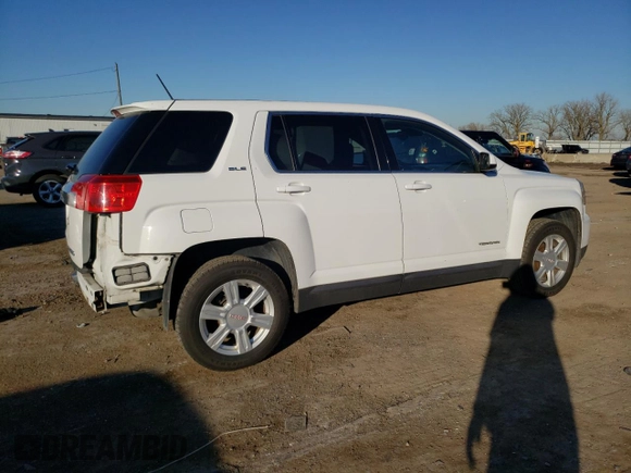 2016 GMC Terrain SLE with VIN 2GKALMEK7G6128027, listed as a Copart auction lot 79248564 with 175,606 mi miles and Salvage Title. Bid and sale history available at DreamBid. Image 3.
