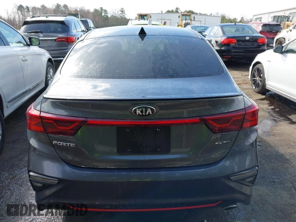 2021 Kia Forte GT-Line with VIN 3KPF34AD1ME383907, listed as a IAAI auction lot 41710689 with 82,078 mi miles. Bid and sale history available at carsss.com. Image 16.