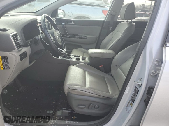 2018 Kia Sportage EX with VIN KNDPN3AC5J7413292, listed as a Copart auction lot 46639295 with 74,261 mi miles and Salvage Title. Bid and sale history available at DreamBid. Image 7.