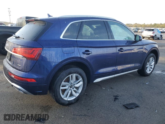 2023 Audi Q5 S line Premium with VIN WA1GAAFY1P2118579, listed as a Copart auction lot 43068015 with 15,662 mi miles and Salvage title. Bid and sale history available at DreamBid. Image 3.
