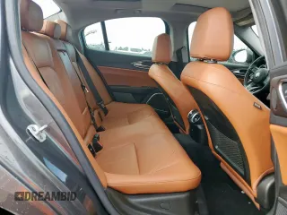 2020 Alfa Romeo Giulia Ti with VIN ZARFAMBNXL7637986, listed as a Copart auction lot 59406215 with 46,350 mi miles and Salvage title. Bid and sale history available at DreamBid. Image 10.