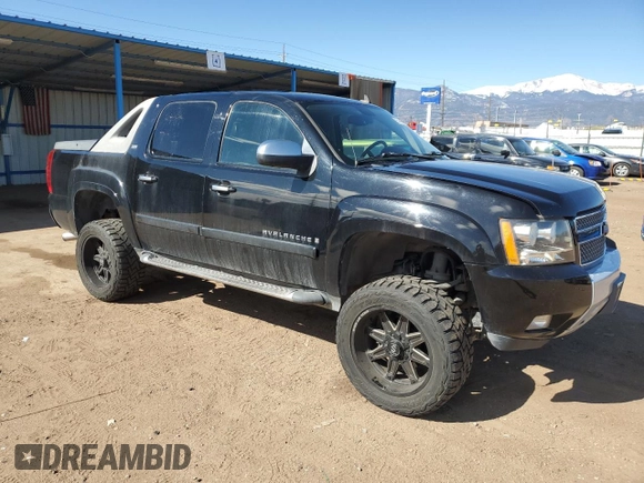 2007 Chevrolet Avalanche 3LT with VIN 3GNFK12377G268008, listed as a Copart auction lot 51450584 with 155,748 mi miles and Salvage Title. Bid and sale history available at DreamBid. Image 4.