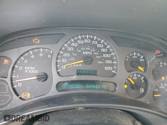 2004 Chevrolet Tahoe LS with VIN 1GNEC13VX4R123064, listed as a Copart auction lot 59442445 with 384,621 mi miles and Salvage title. Bid and sale history available at DreamBid. Image 9.